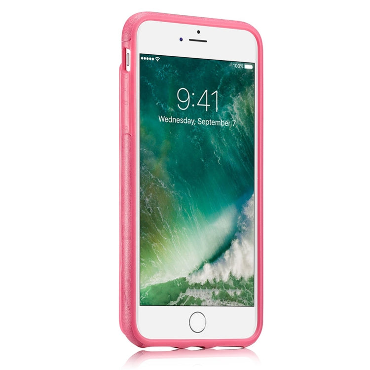 For iPhone 6 Plus & 6s Plus Retro PU Leather Texture Vertical Flip Protective Leather Case with Card Slots & Wallet & Photo Frame