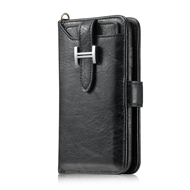 For iPhone 6 Plus & 6s Plus PU Detachable Horizontal Flip Protective Leather Case with Card Slots & Wallet & Photo Frame