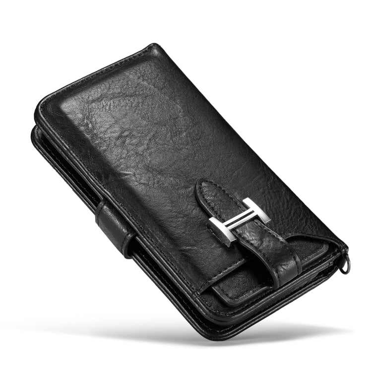 For iPhone 6 Plus & 6s Plus PU Detachable Horizontal Flip Protective Leather Case with Card Slots & Wallet & Photo Frame