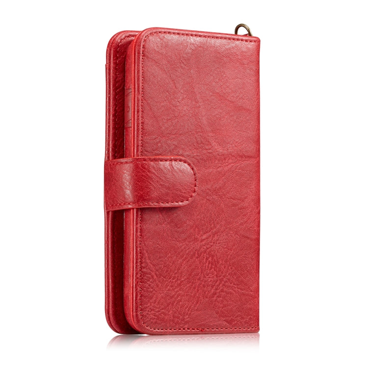For iPhone 6 Plus & 6s Plus PU Detachable Horizontal Flip Protective Leather Case with Card Slots & Wallet & Photo Frame