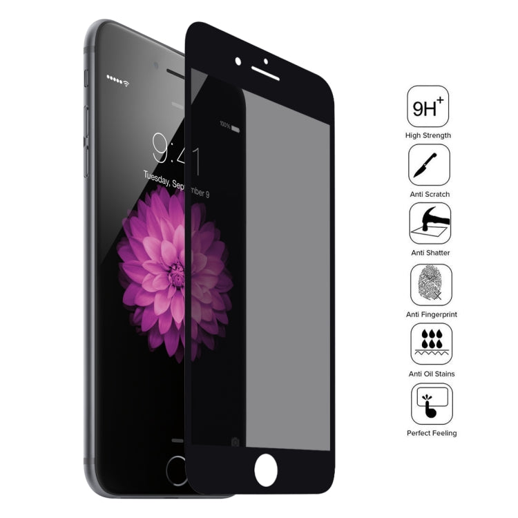 9H 6D Anti-peep Tempered Glass Film for iPhone 6 Plus / 6s Plus