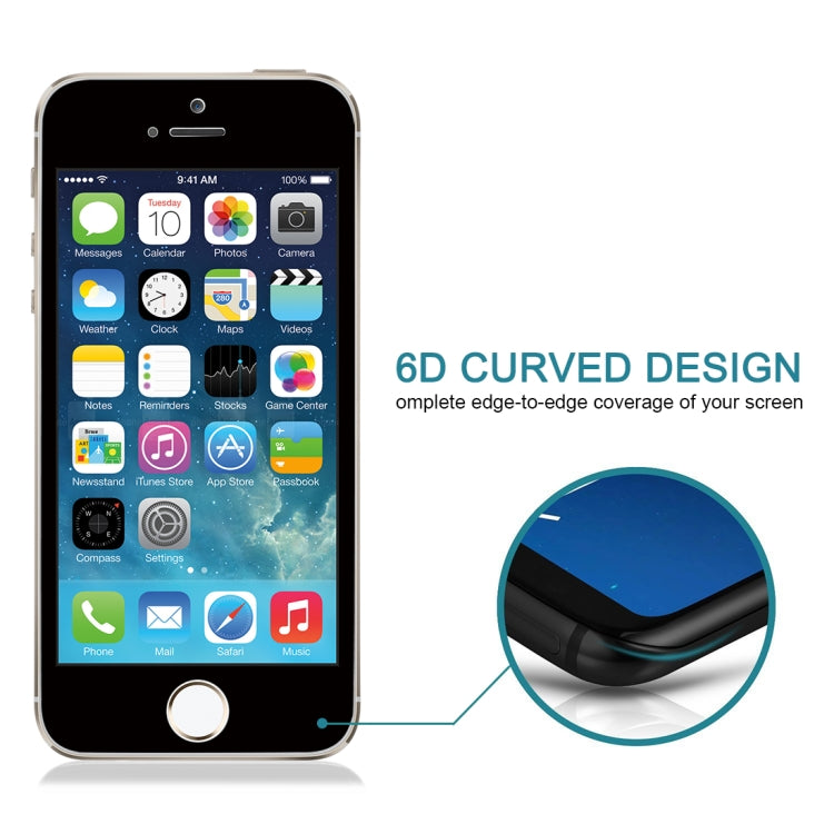 9H 6D Anti-peep Tempered Glass Film for iPhone 6 Plus / 6s Plus
