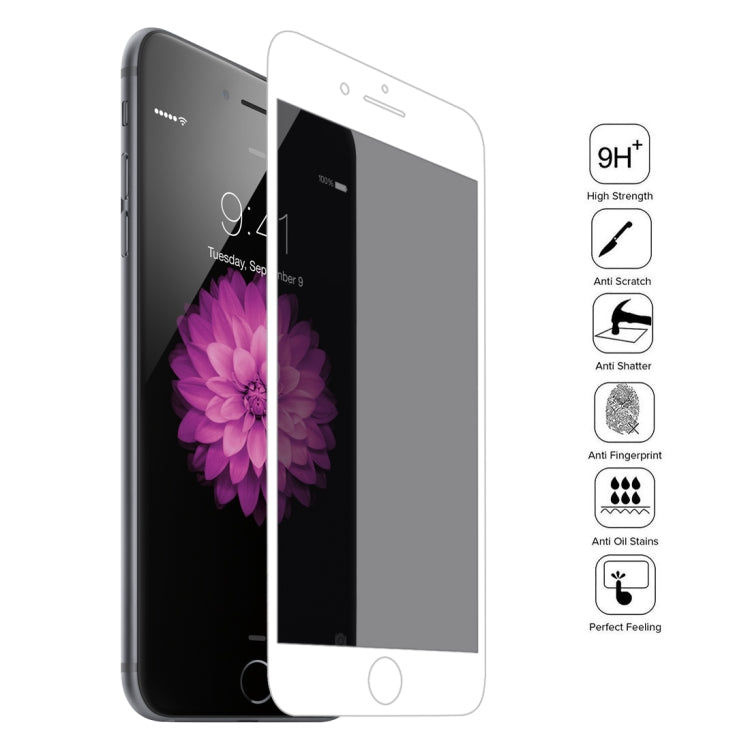 9H 6D Anti-peep Tempered Glass Film for iPhone 6 Plus / 6s Plus
