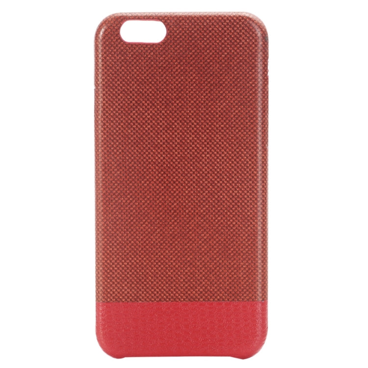 For iPhone 6 Plus & 6s Plus Cross Texture Protective Back Case