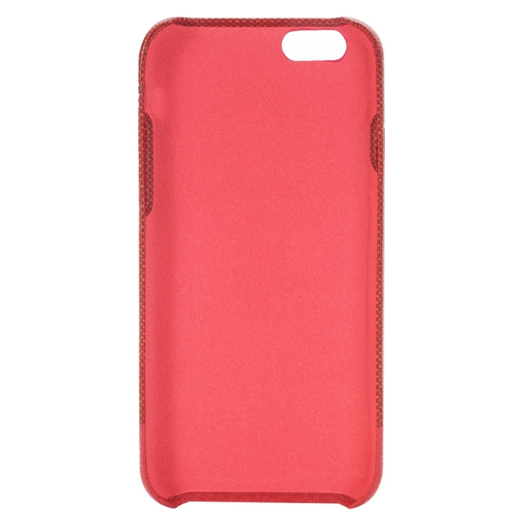 For iPhone 6 Plus & 6s Plus Cross Texture Protective Back Case