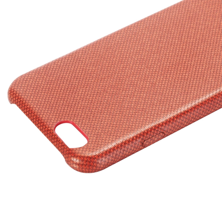 For iPhone 6 Plus & 6s Plus Cross Texture Protective Back Case