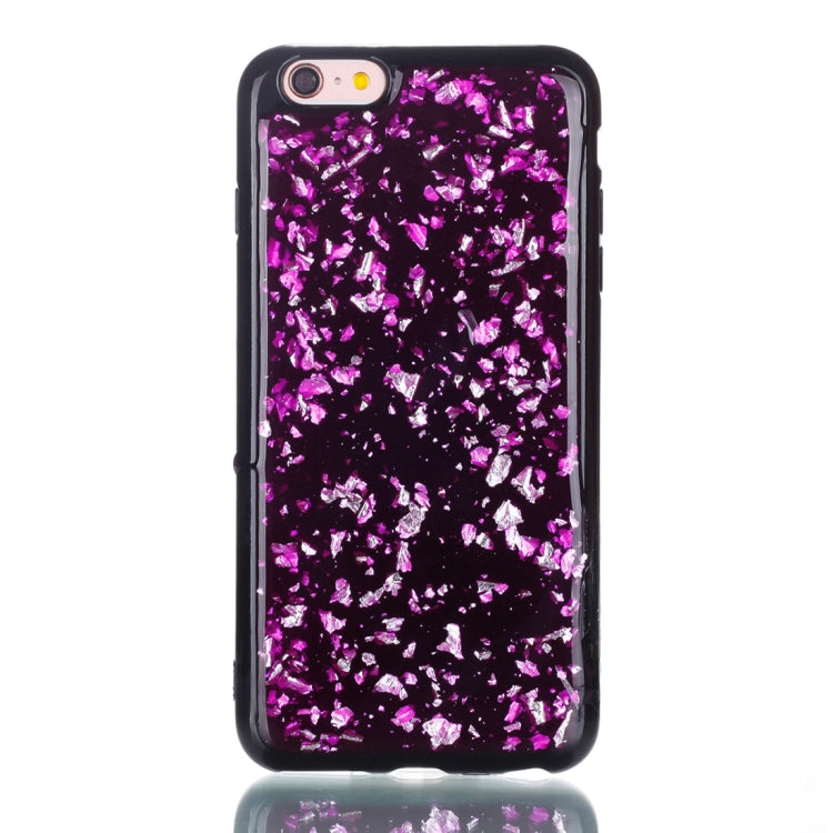 For iPhone 6 Plus & 6s Plus Gold Foil TPU Protective Back Cover Case