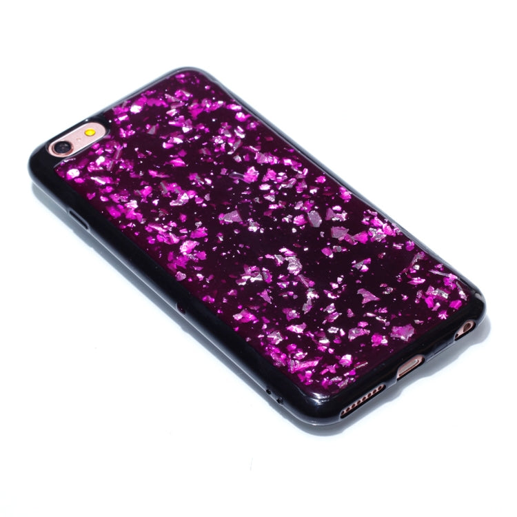 For iPhone 6 Plus & 6s Plus Gold Foil TPU Protective Back Cover Case
