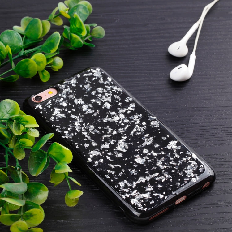 For iPhone 6 Plus & 6s Plus Gold Foil TPU Protective Back Cover Case