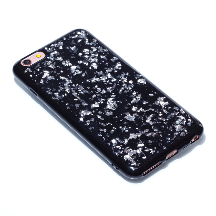 For iPhone 6 Plus & 6s Plus Gold Foil TPU Protective Back Cover Case
