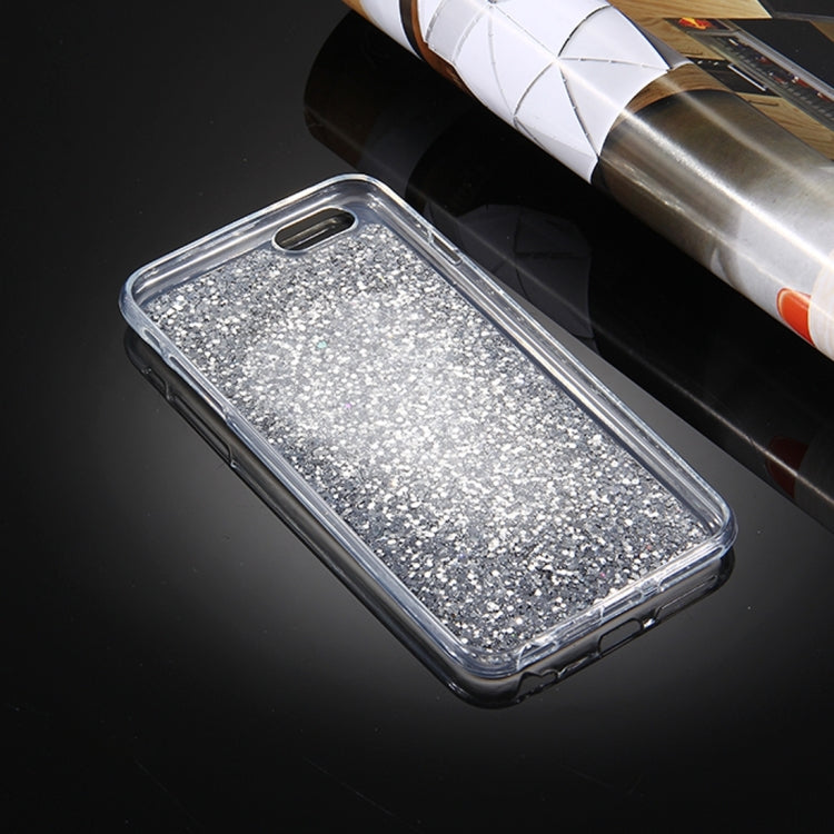 For iPhone 6 Plus & 6s Plus Glitter Powder Heart-shaped Words Pattern Soft TPU Protective Case