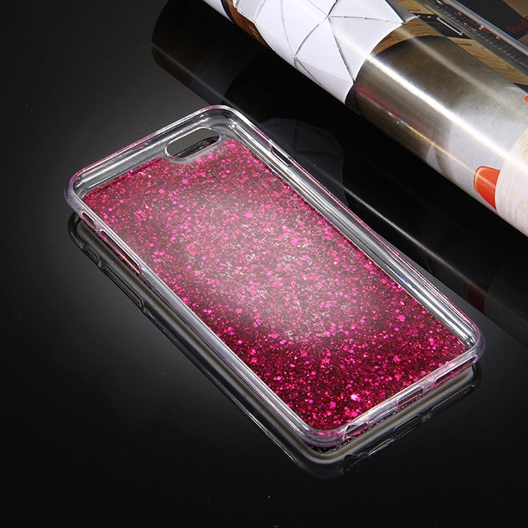 For iPhone 6 Plus & 6s Plus Glitter Powder Ice Cream Words Pattern Soft TPU Protective Case