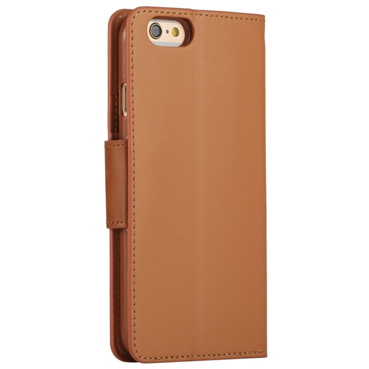 GOOSPERY SONATA DIARY Series for iPhone 6 Plus & 6s Plus Horizontal Flip Leather Case with Holder & Card Slots & Wallet