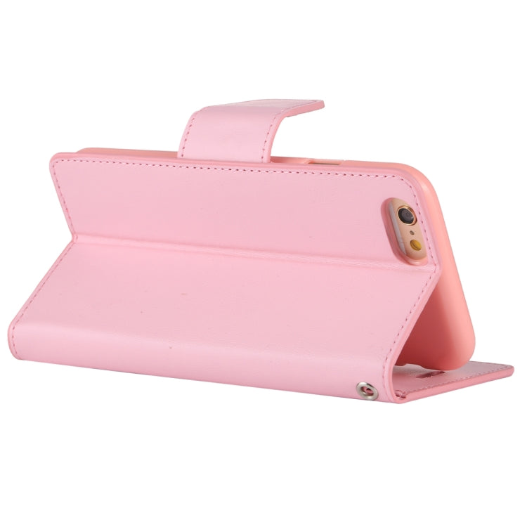 GOOSPERY SONATA DIARY Series for iPhone 6 Plus & 6s Plus Horizontal Flip Leather Case with Holder & Card Slots & Wallet