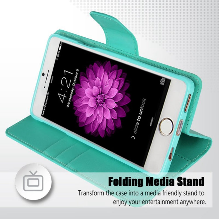 GOOSPERY SONATA DIARY Series for iPhone 6 Plus & 6s Plus Horizontal Flip Leather Case with Holder & Card Slots & Wallet
