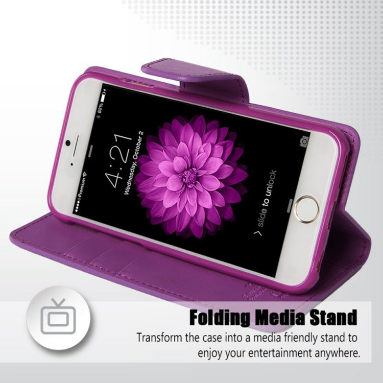 GOOSPERY SONATA DIARY Series for iPhone 6 Plus & 6s Plus Horizontal Flip Leather Case with Holder & Card Slots & Wallet
