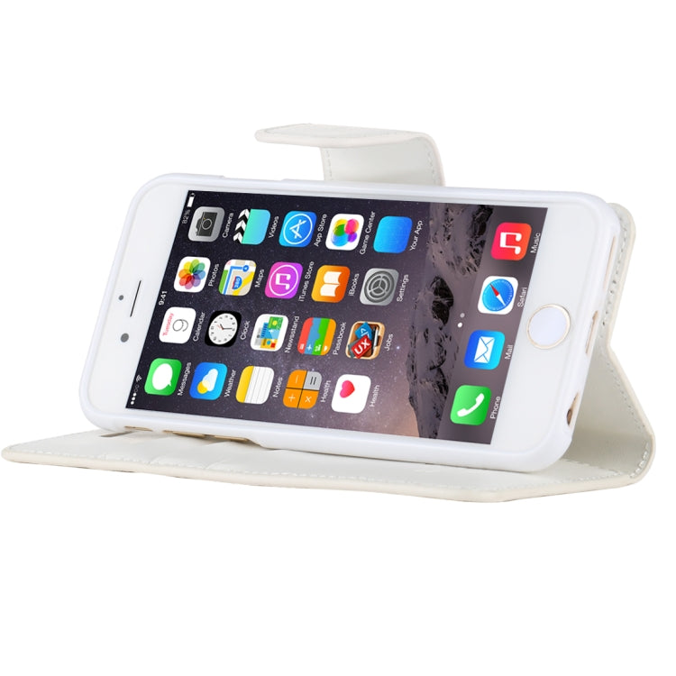 GOOSPERY SONATA DIARY Series for iPhone 6 Plus & 6s Plus Horizontal Flip Leather Case with Holder & Card Slots & Wallet