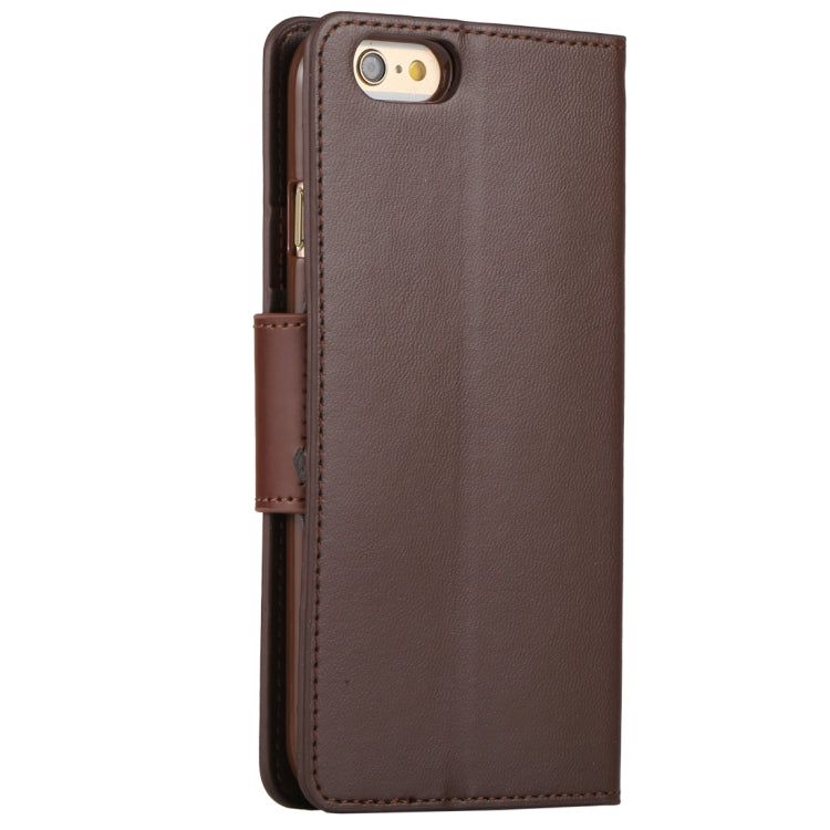 GOOSPERY SONATA DIARY Series for iPhone 6 Plus & 6s Plus Horizontal Flip Leather Case with Holder & Card Slots & Wallet
