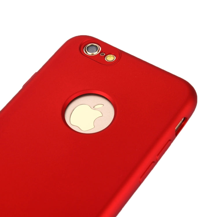 For iPhone 6 Plus & 6s Plus 360 Degree Shockproof Oil Spout Silicone Back Case + PC Cover Combination Protective Case