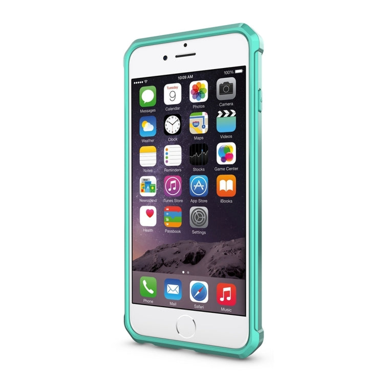 For iPhone 6 Plus & 6s Plus Shockproof Acrylic + TPU Transparent Armor Protective Case