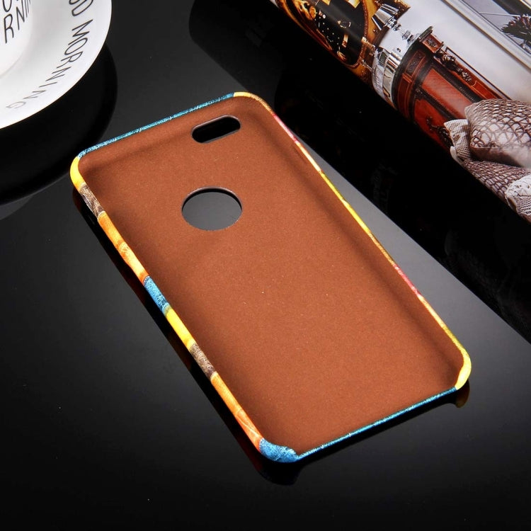 For iPhone 6 Plus & 6s Plus Locust Paste Skin Pattern Protective PU Leather Case