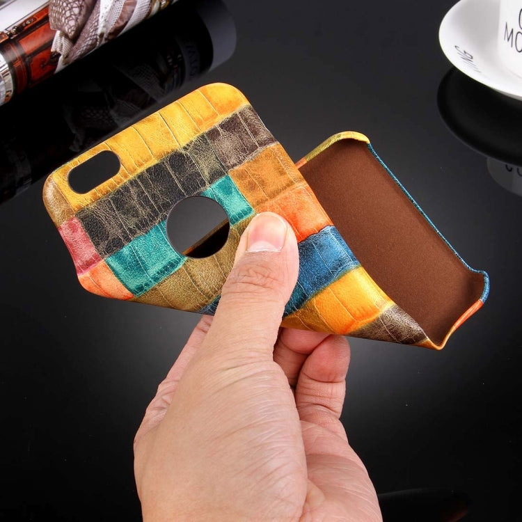 For iPhone 6 Plus & 6s Plus Locust Paste Skin Pattern Protective PU Leather Case