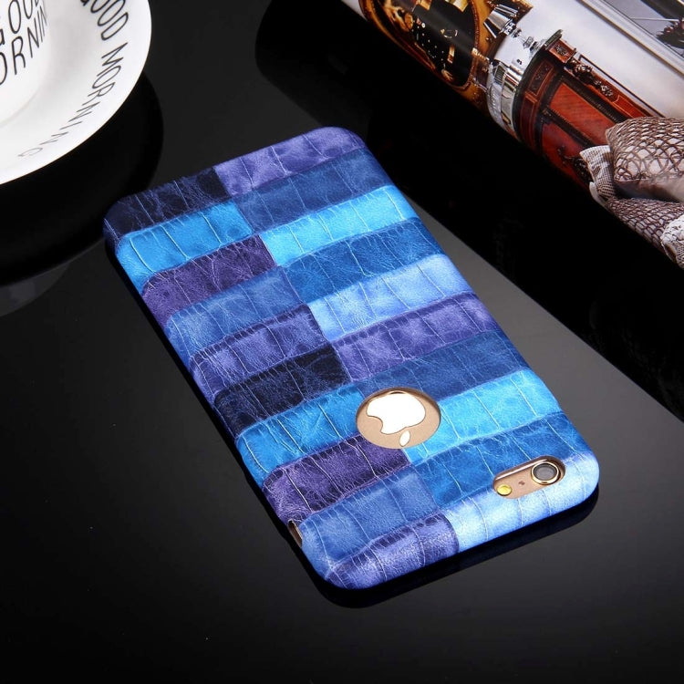 For iPhone 6 Plus & 6s Plus Locust Paste Skin Pattern Protective PU Leather Case