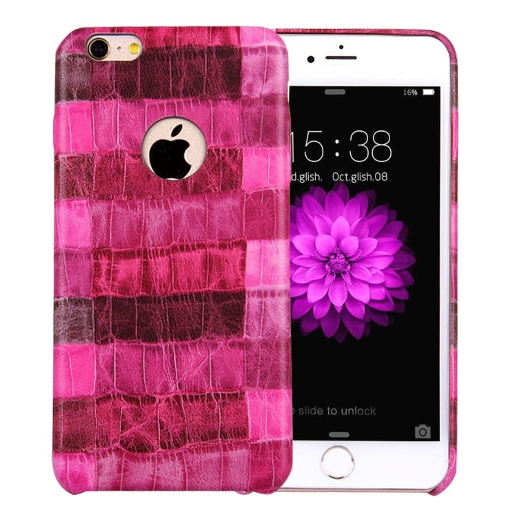 For iPhone 6 Plus & 6s Plus Locust Paste Skin Pattern Protective PU Leather Case