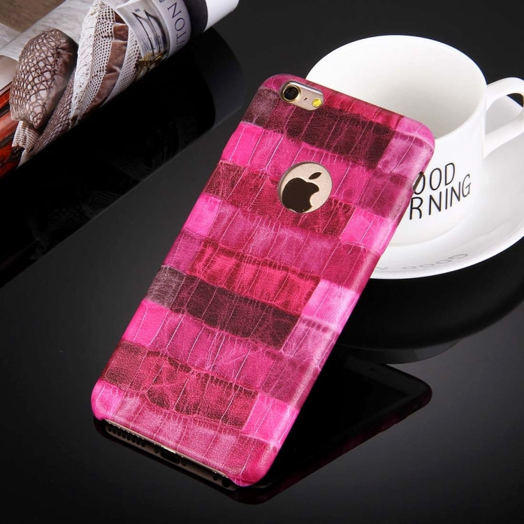 For iPhone 6 Plus & 6s Plus Locust Paste Skin Pattern Protective PU Leather Case