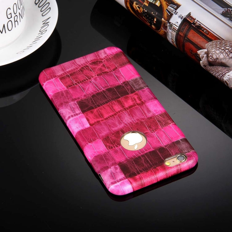 For iPhone 6 Plus & 6s Plus Locust Paste Skin Pattern Protective PU Leather Case
