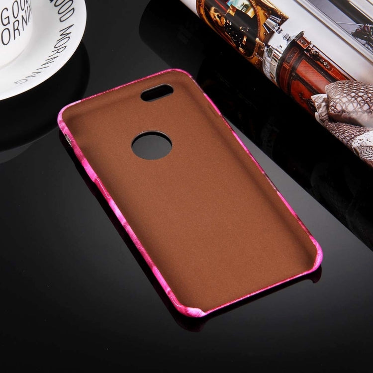 For iPhone 6 Plus & 6s Plus Locust Paste Skin Pattern Protective PU Leather Case