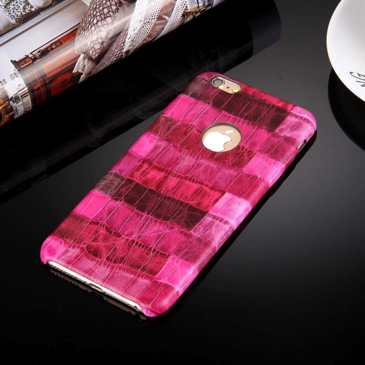For iPhone 6 Plus & 6s Plus Locust Paste Skin Pattern Protective PU Leather Case