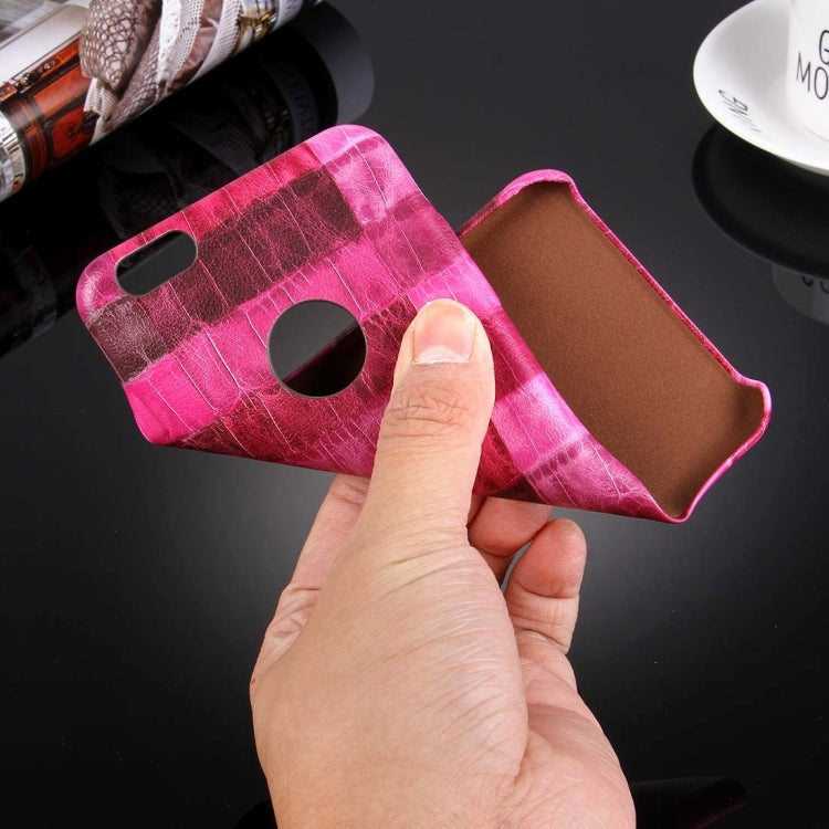 For iPhone 6 Plus & 6s Plus Locust Paste Skin Pattern Protective PU Leather Case