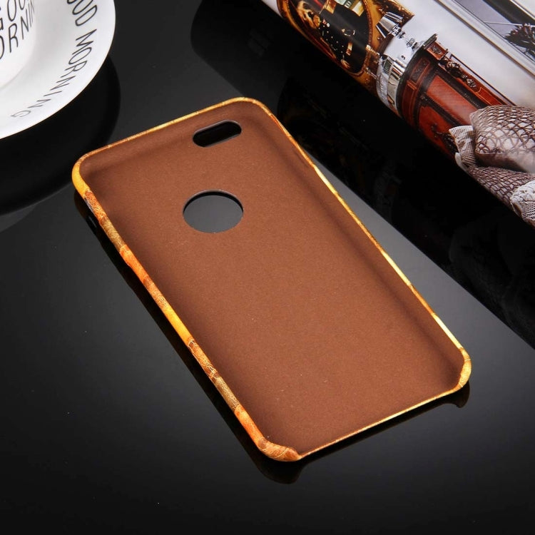 For iPhone 6 Plus & 6s Plus Locust Paste Skin Pattern Protective PU Leather Case