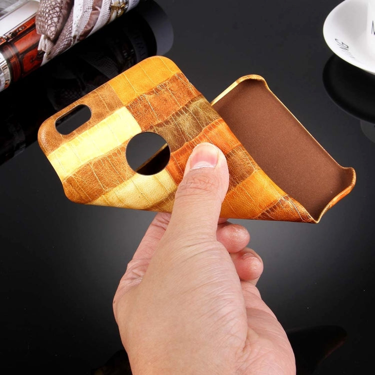 For iPhone 6 Plus & 6s Plus Locust Paste Skin Pattern Protective PU Leather Case