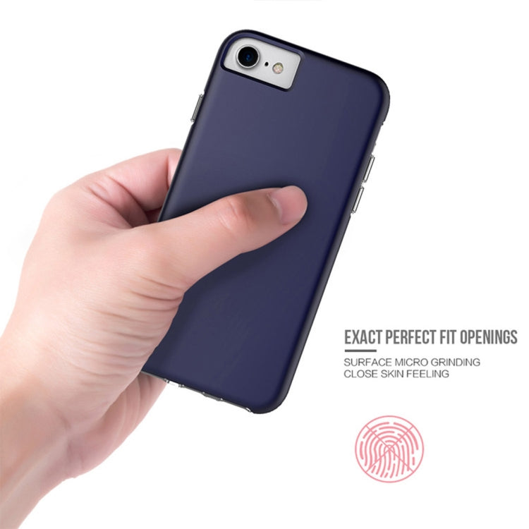 For iPhone 6 Plus & 6s Plus PC + TPU Chrome Plated Press Button Protective Back Cover Case