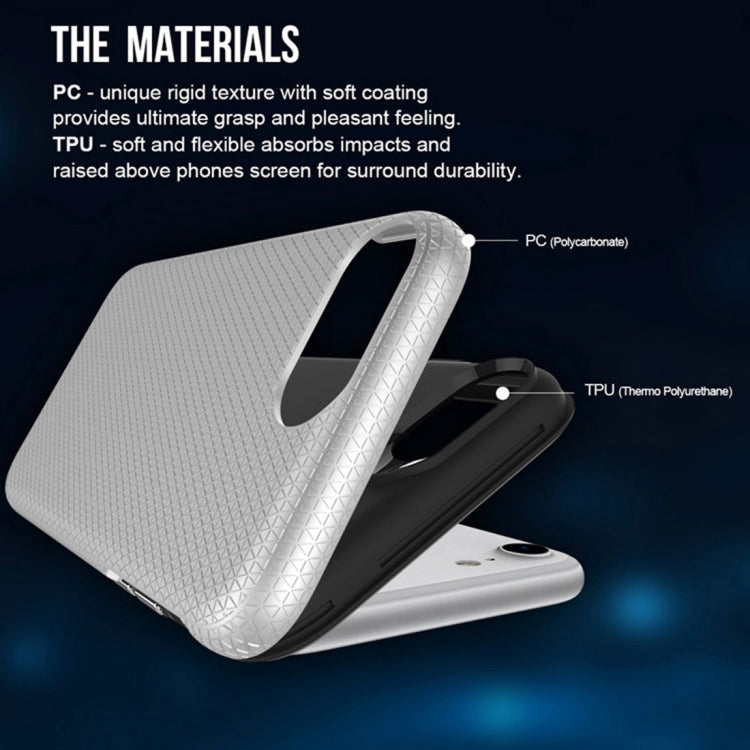 For iPhone 6 Plus & 6s Plus PC + TPU Chrome Plated Press Button Anti-slip Protective Back Cover Case
