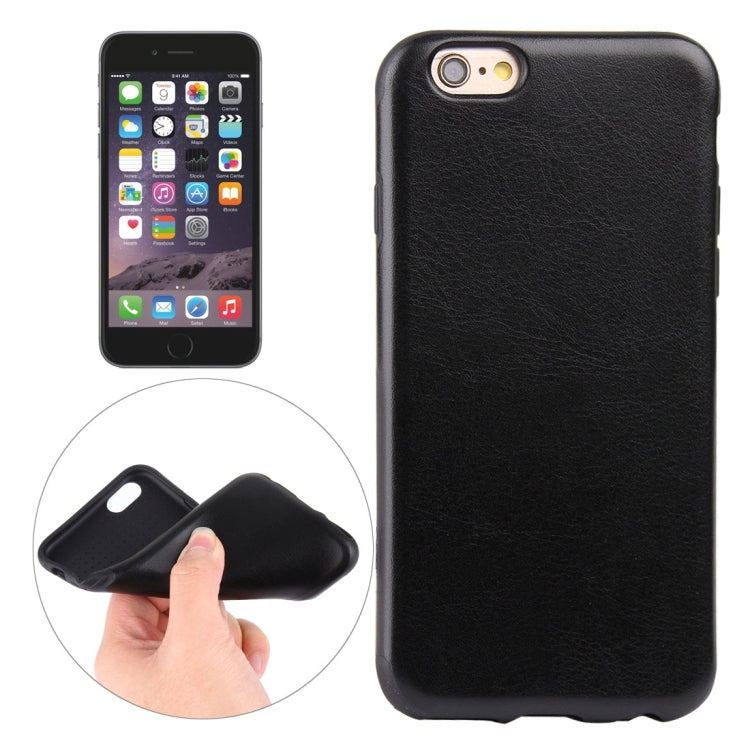 For iPhone 6 Plus & 6s Plus Crazy Horse Texture TPU + PU Protective Case
