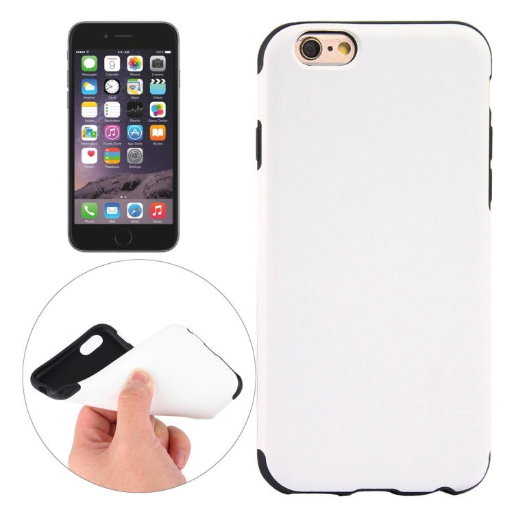 For iPhone 6 Plus & 6s Plus Crazy Horse Texture TPU + PU Protective Case