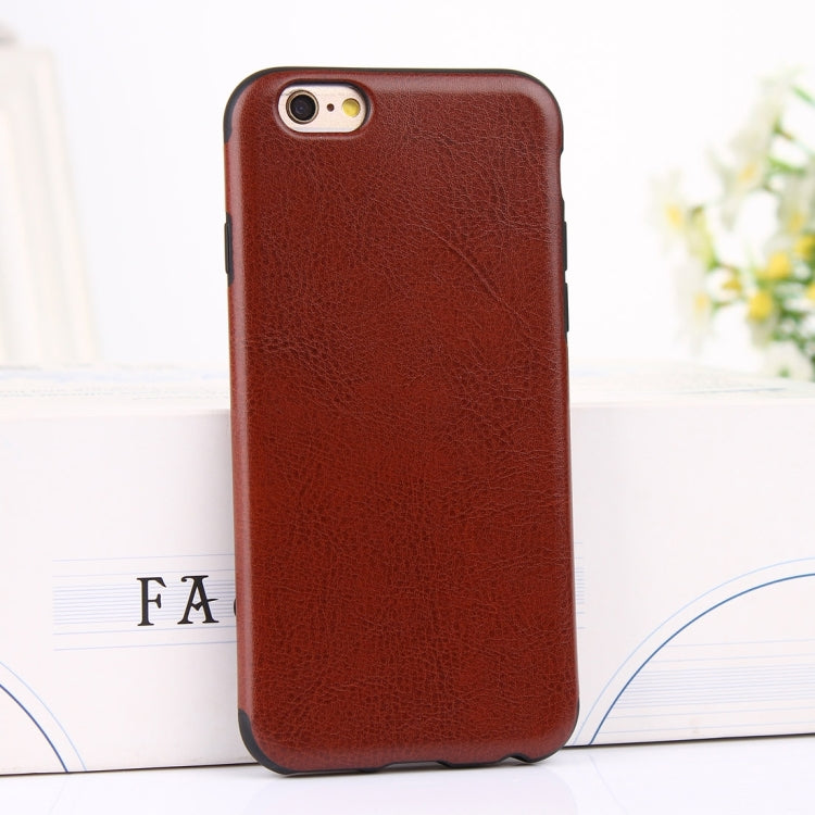 For iPhone 6 Plus & 6s Plus Crazy Horse Texture TPU + PU Protective Case