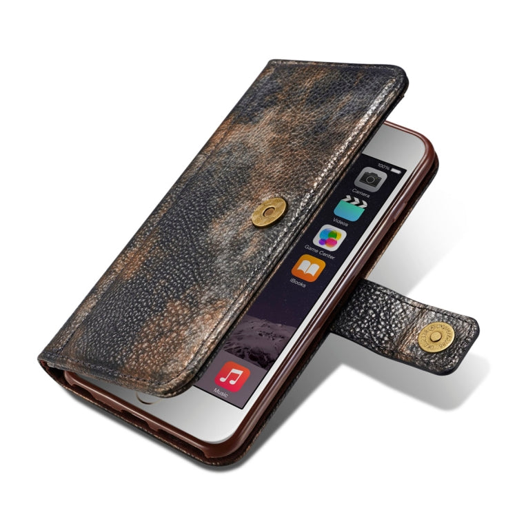For iPhone 6 Plus & 6s Plus Retro Literary Forest Series Horizontal Flip Leather Case with Holder & Card Slot & Wallet & Photo Frame