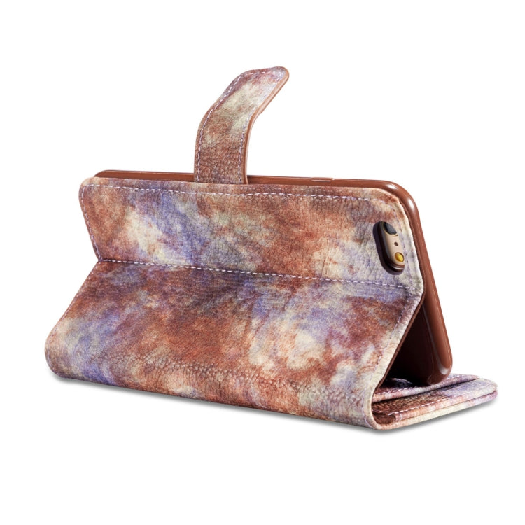 For iPhone 6 Plus & 6s Plus Retro Literary Forest Series Horizontal Flip Leather Case with Holder & Card Slot & Wallet & Photo Frame