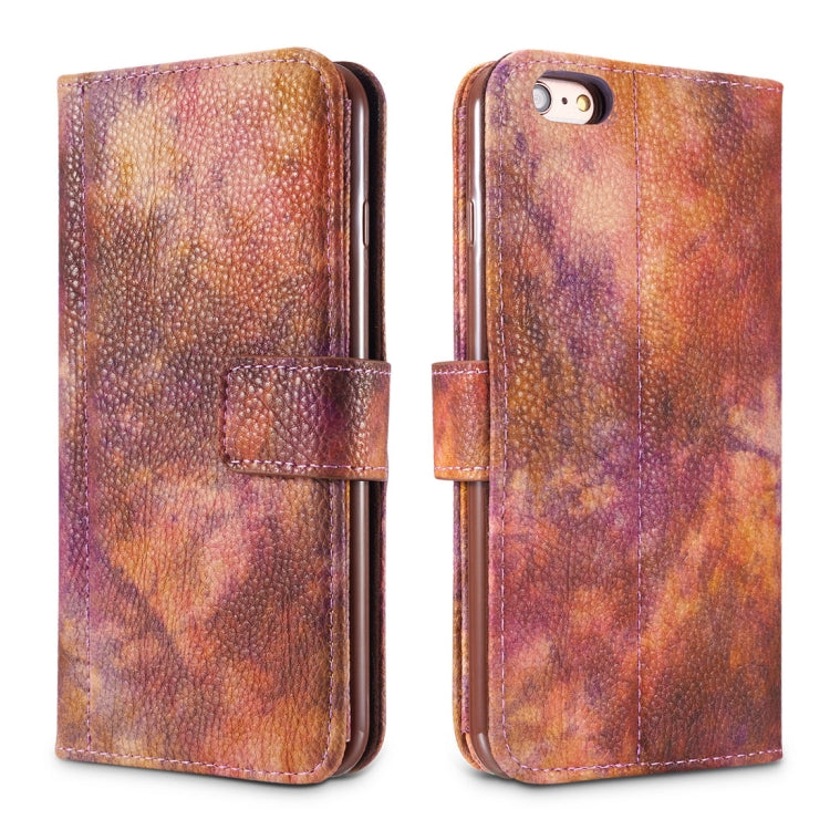 For iPhone 6 Plus & 6s Plus Retro Literary Forest Series Horizontal Flip Leather Case with Holder & Card Slot & Wallet & Photo Frame