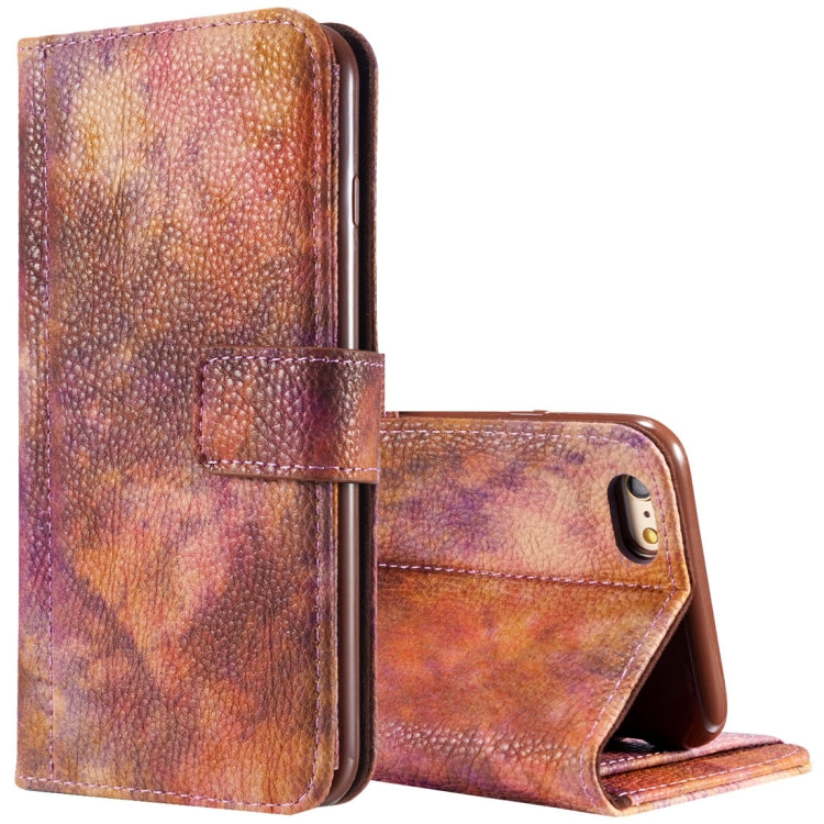 For iPhone 6 Plus & 6s Plus Retro Literary Forest Series Horizontal Flip Leather Case with Holder & Card Slot & Wallet & Photo Frame