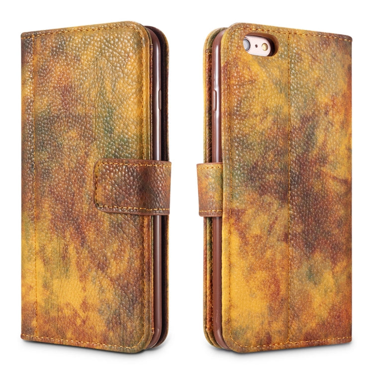 For iPhone 6 Plus & 6s Plus Retro Literary Forest Series Horizontal Flip Leather Case with Holder & Card Slot & Wallet & Photo Frame