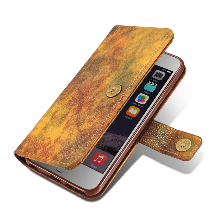 For iPhone 6 Plus & 6s Plus Retro Literary Forest Series Horizontal Flip Leather Case with Holder & Card Slot & Wallet & Photo Frame