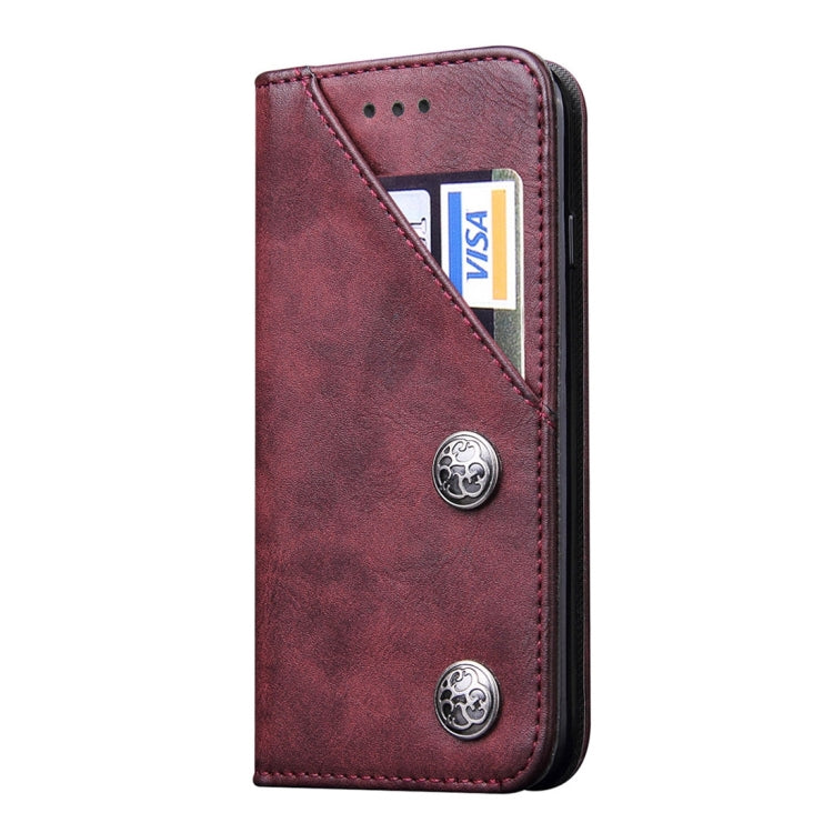 For iPhone 6 Plus & 6s Plus Bronze Texture Casual Style Horizontal Flip Leather Case with Holder & Card Slots