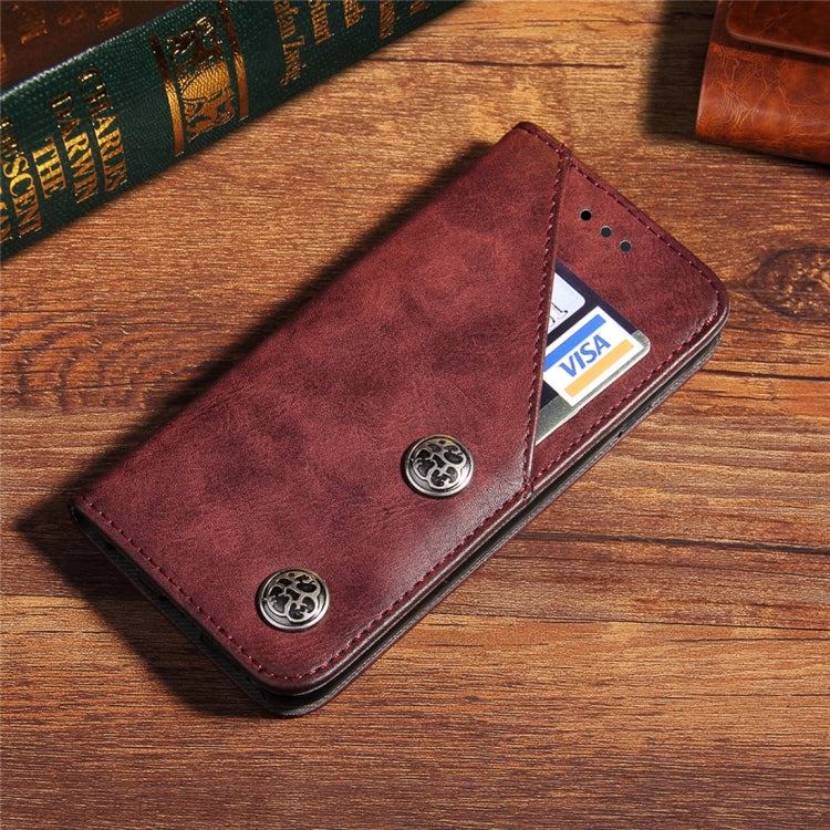 For iPhone 6 Plus & 6s Plus Bronze Texture Casual Style Horizontal Flip Leather Case with Holder & Card Slots