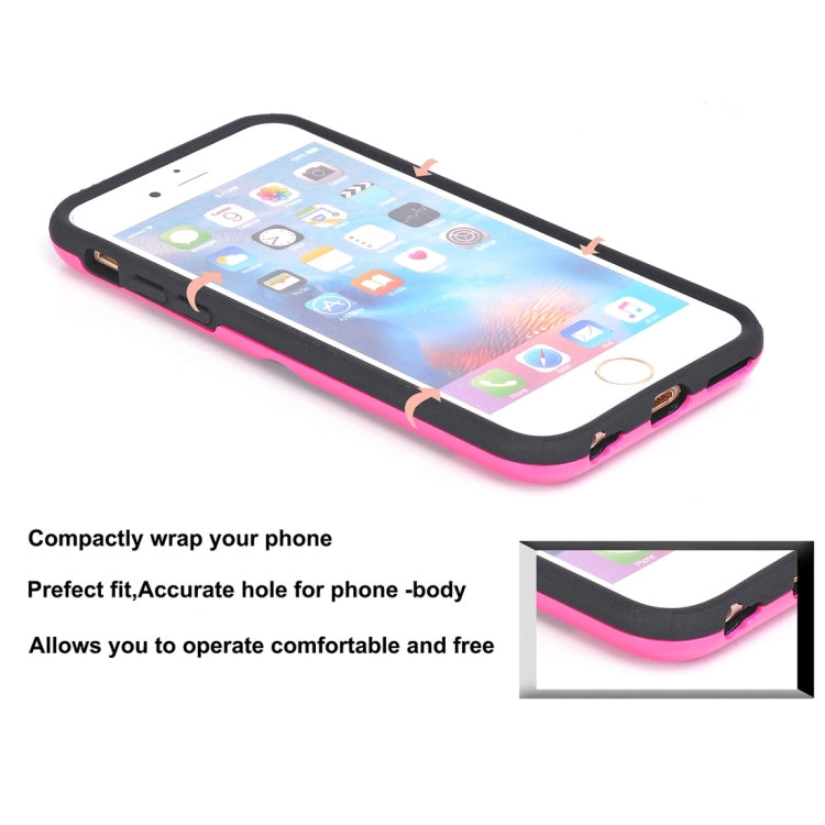 For iPhone 6 Plus & 6s Plus Dream Network Dropproof Protective Back Cover Case with Card Slots