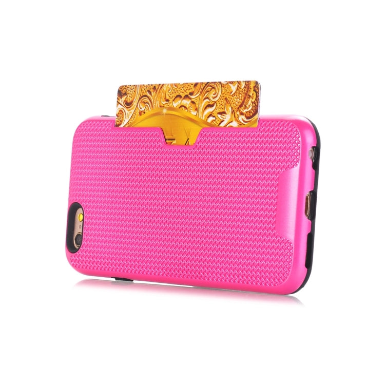 For iPhone 6 Plus & 6s Plus Dream Network Dropproof Protective Back Cover Case with Card Slots